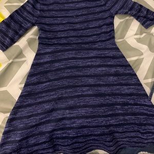 Today I am selling a dress with two shades of blue.